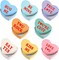 8 Pcs Valentine's Day Heart Gift Boxes with Lids for Presents Empty Heart Shaped Box 6.1 x 4.92 x 1.57'' Flower Boxes for Arrangements for Candy Flowers Wedding Anniversary Birthday Party